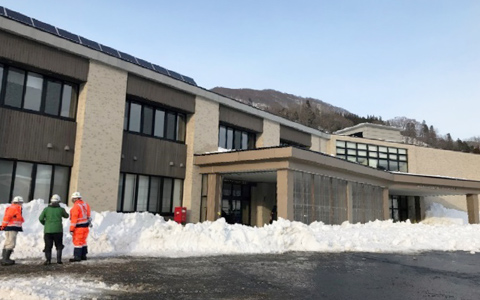 図版:除雪後の様子